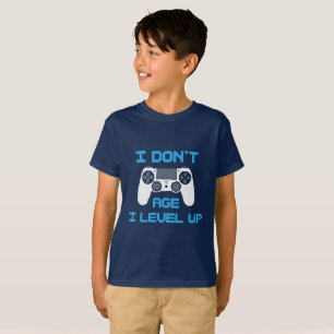 T-shirt Je n'ai pas l'âge de I Level Up Gaming