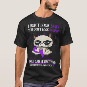 T-shirt Je n'ai pas l'air malade Fibromyalgie