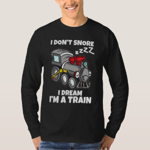 T-shirt Je N'Ai Pas Rêvé Je Rêve Que Je Suis Un Train Modè