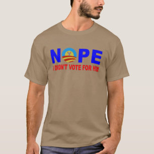 T-SHIRT JE N'AI PAS VOTÉ POUR LUI