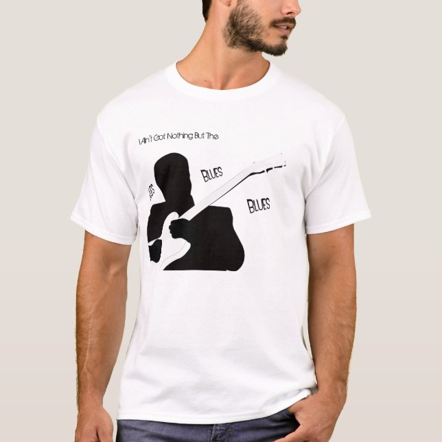 T-shirt Je n'ai rien mais les bleus (Devant)