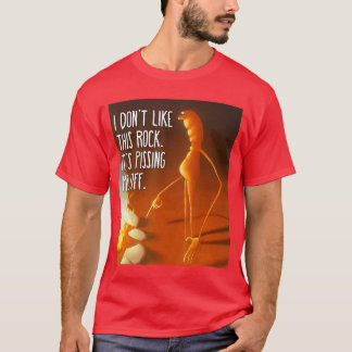 T-shirt Je n'aime pas ce Rock Marcus le ver