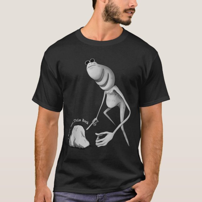 T-shirt Je n'aime pas cette blague de rock de Marcus le ve (Devant)