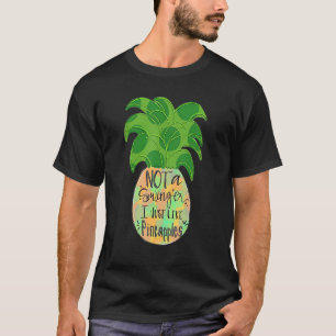 T-shirt Je N'Aime Pas L'Ananas