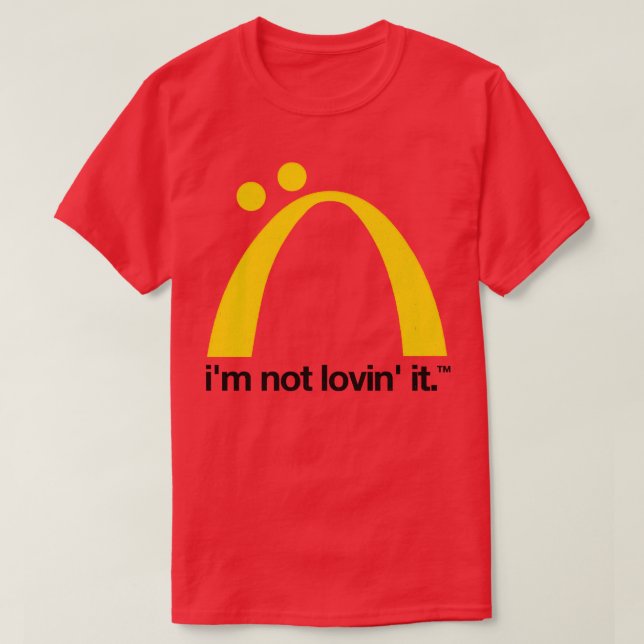 T-shirt Je n'aime pas le design mème (Design devant)