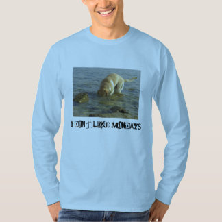 T-shirt Je n'aime pas lundi