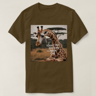 T-shirt Je n'aime vraiment pas m'arracher le cou