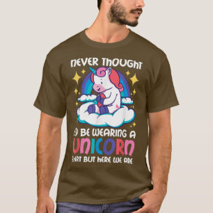 T-shirt Je n'aurais jamais pensé que je porterais une lico