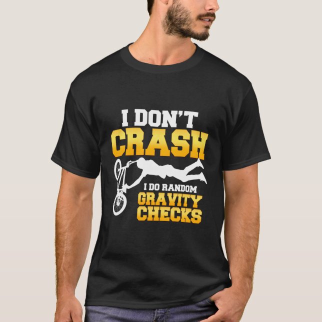 T-shirt Je Ne Casse Pas Je Vérifie La Gravité Aléatoire Ci (Devant)