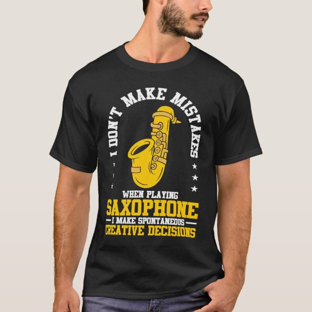 T-shirt Je ne commets pas d'erreur lors de la lecture d'un (Devant)