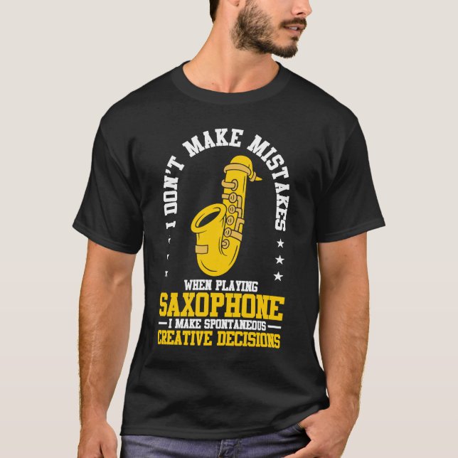T-shirt Je ne commets pas d'erreur lors de la lecture d'un (Devant)