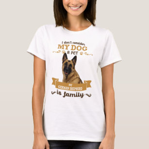 T-shirt Je ne considère pas mon chien comme un animal de c