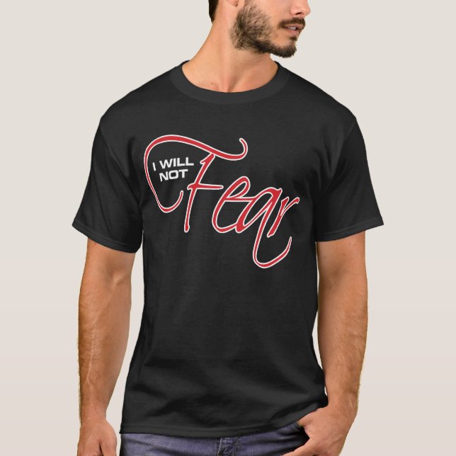 T-shirt Je ne craindrai pas - Osteen (Devant)