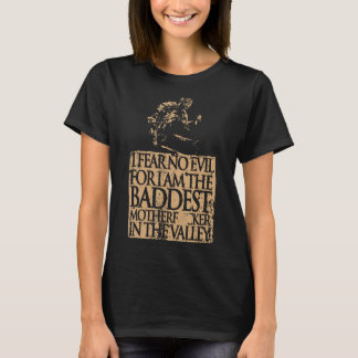 T-shirt Je Ne Crains Aucun Mauvais Guerrier De Dieu Crusad