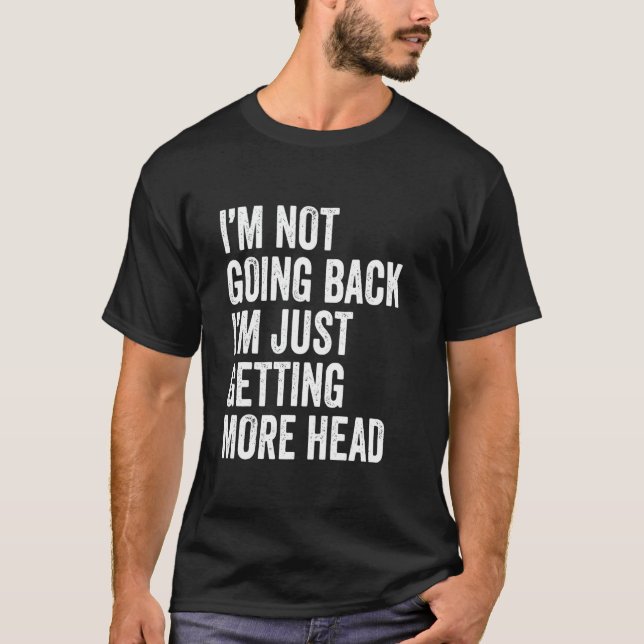 T-shirt Je ne deviens pas chauve, j'ai simplement plus de  (Devant)