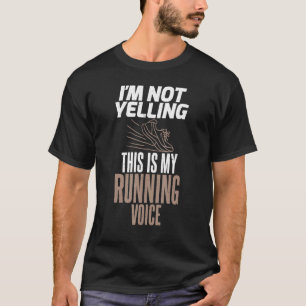 T-shirt Je Ne Dis Pas Que C'Est Mon Marathon De Voix Coura