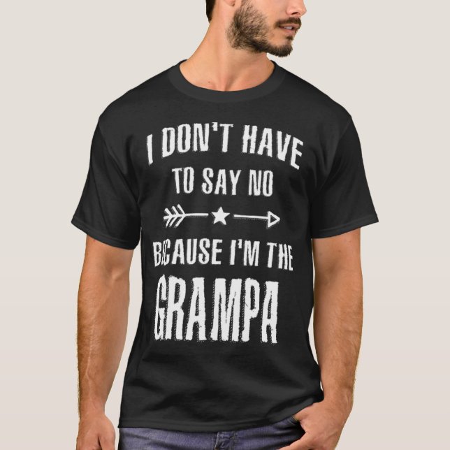 T-shirt Je Ne Dois Pas Dire Non Parce Que Je Suis Le Café (Devant)
