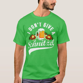T-shirt Je ne donne pas à Schnitzel Oktoberfest Beer Festi