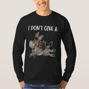 T-shirt Je Ne Donne Pas D'Âne De Rats