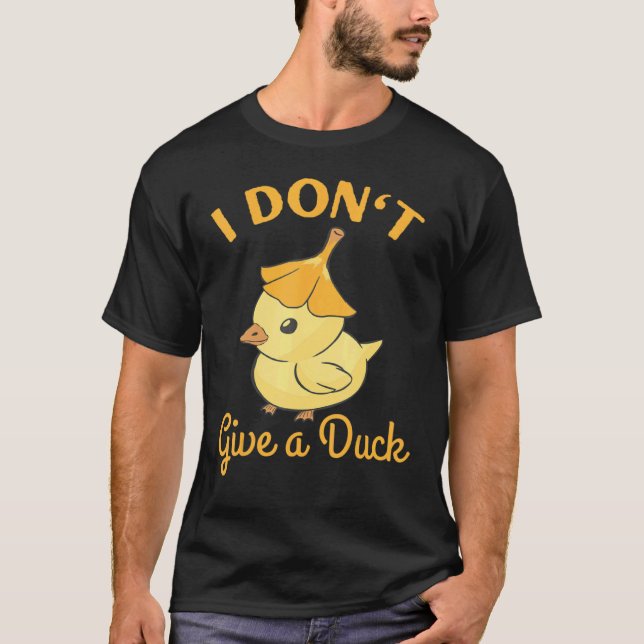 T-shirt Je ne donne pas de canard (Devant)