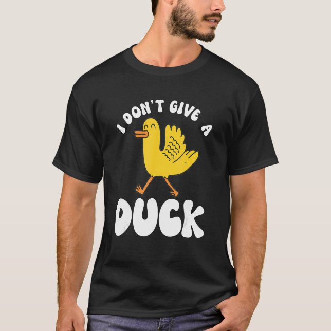 T-shirt Je Ne Donne Pas De Canard 3 (Devant)