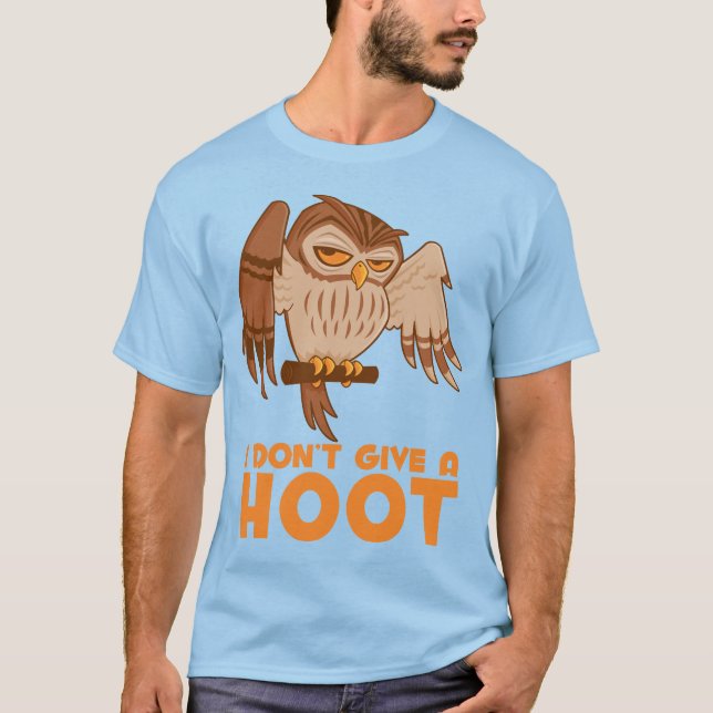 T-shirt Je ne donne pas de chouette (Devant)