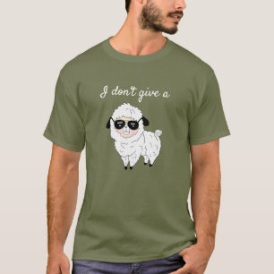 T-shirt Je ne donne pas de Mouton Drôle