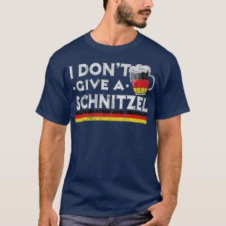 T-shirt Je ne donne pas de Schnitzel allemand bière Wurst