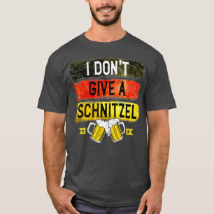 T-shirt Je ne donne pas de Schnitzel Oktoberfest Beer Fest