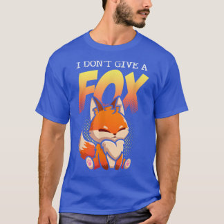 T-shirt Je ne donne pas un Fo numérique, tv, bande dessiné