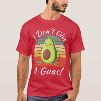 T-shirt Je Ne Donne Pas Un Guac Amusant Avocado Vegan Vint