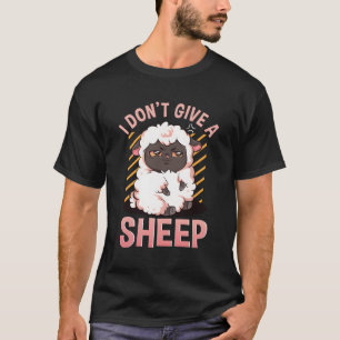 T-shirt Je Ne Donne Pas Un Mouton Drôle Grosse Nouvelle An