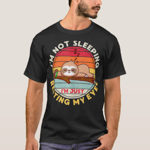 T-shirt Je Ne Dors Pas Je Me Repose Juste Les Yeux Fantast
