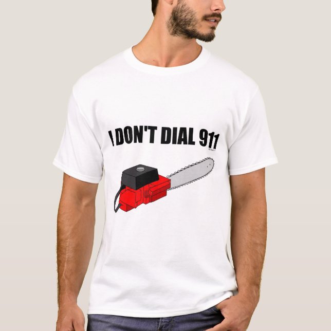 T-SHIRT JE NE FAIS PAS COMPOSE LA PIÈCE EN T 911 (Devant)