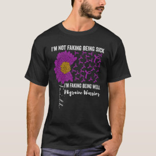 T-shirt Je ne fais pas peur d'être malade Je me moque d'êt