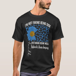T-shirt Je ne fais pas peur d'être malade Je me moque d'êt