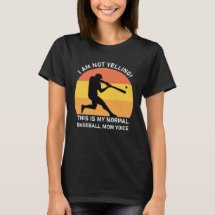 T-shirt je ne hurle pas ! c'est ma maman normale de baseba