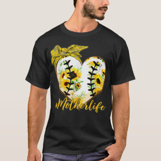 T-shirt Je ne hurle pas C'est ma mère de baseball Ba