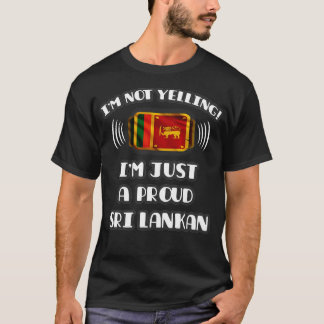 T-shirt Je ne hurle pas Je suis fier d'offrir un cadeau Sr