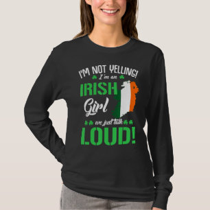 T-shirt Je ne hurle pas Je suis irlandais Funny St Patrick