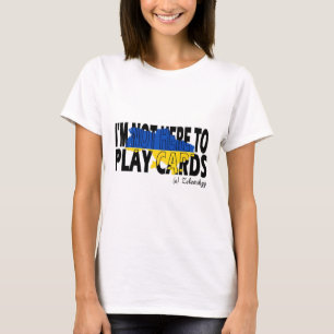T-shirt Je ne joue pas aux cartes Zelensky Trump soutien à