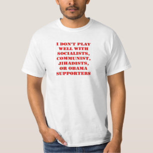 T-SHIRT JE NE JOUE PAS BIEN AVEC