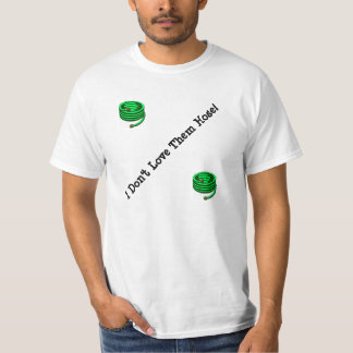 T-shirt Je ne les aime pas "tuyau "