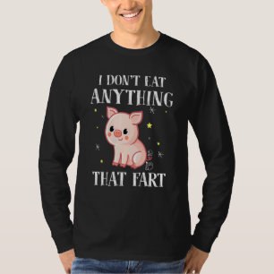 T-shirt Je Ne Mange Rien Qui Pète - Vegan
