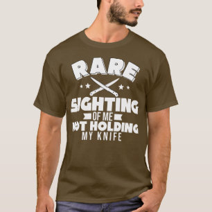 T-shirt Je Ne Me Retiens Pas Le Couteau