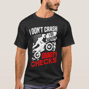 T-shirt Je ne m'écrase pas Je fais des contrôles aléatoire