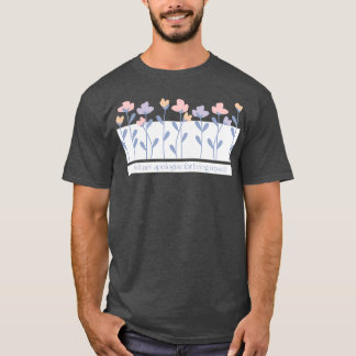 T-shirt Je Ne M'Excuserai Pas D'Être Moi-Même Un Texte Fle