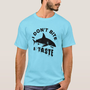 T-shirt Je ne mord pas mon goût - Drôle citation du fan de