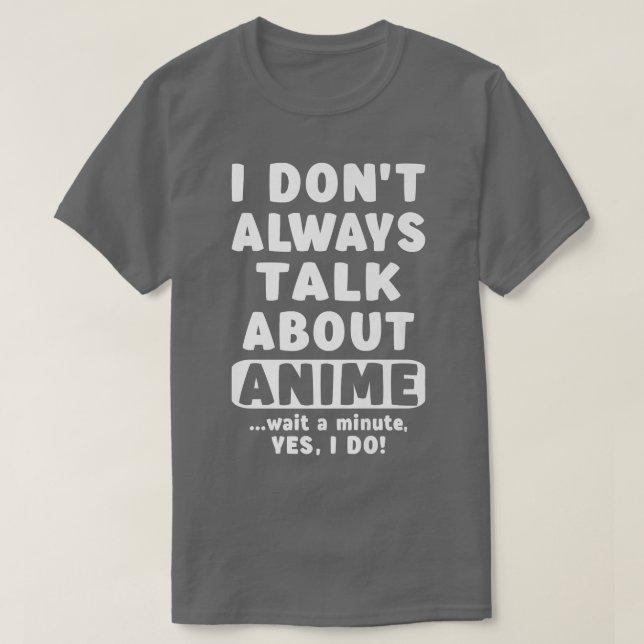 T-shirt Je ne parle pas toujours de l'art amateur pour les (Design devant)