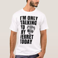 Je ne parle qu'à mon furet aujourd'hui